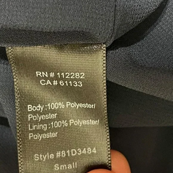 Greylin Small Blue Long Raglan Sleeve Darla Shift Dress EUC - Picture 7 of 8